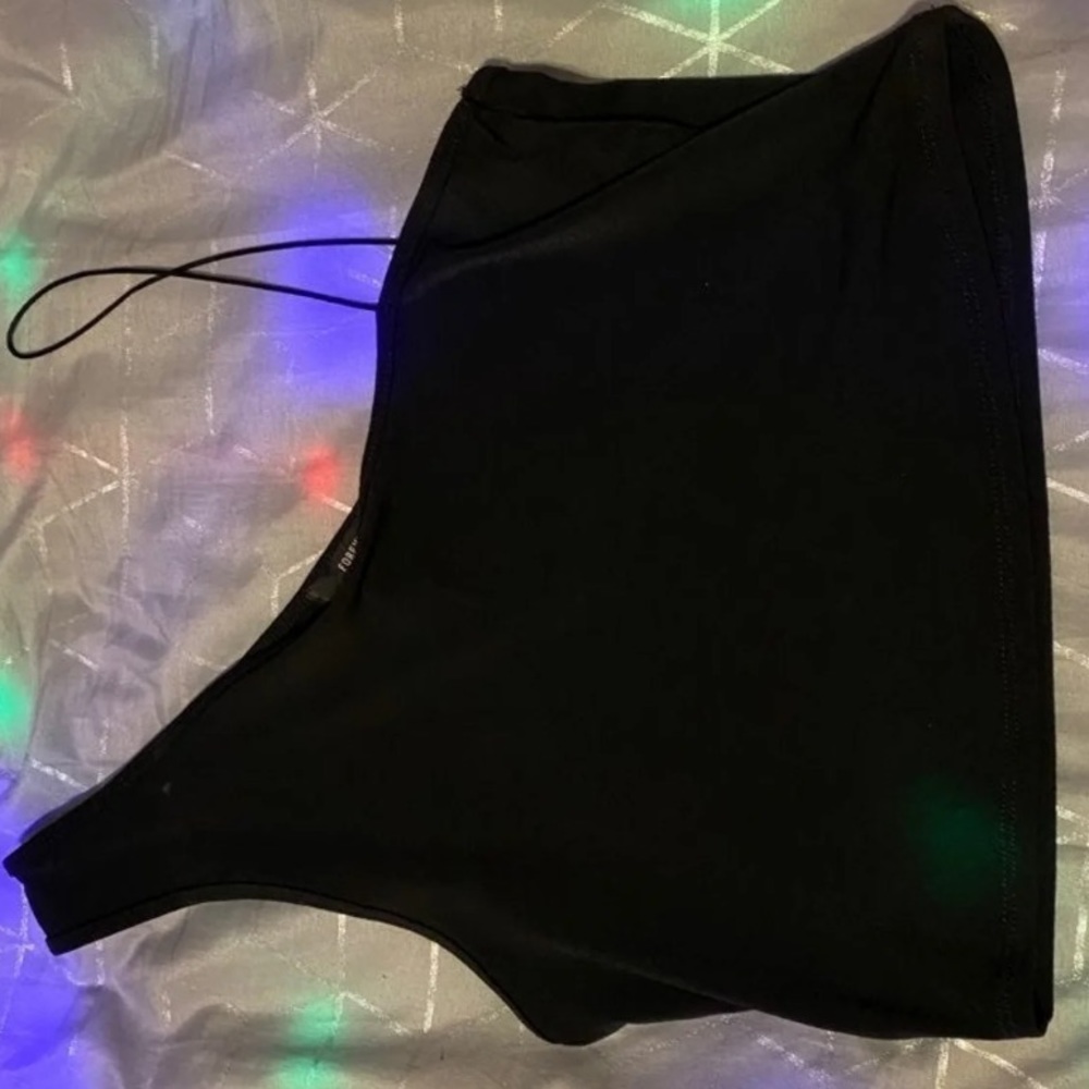 Black forever21 one shoulder shirt